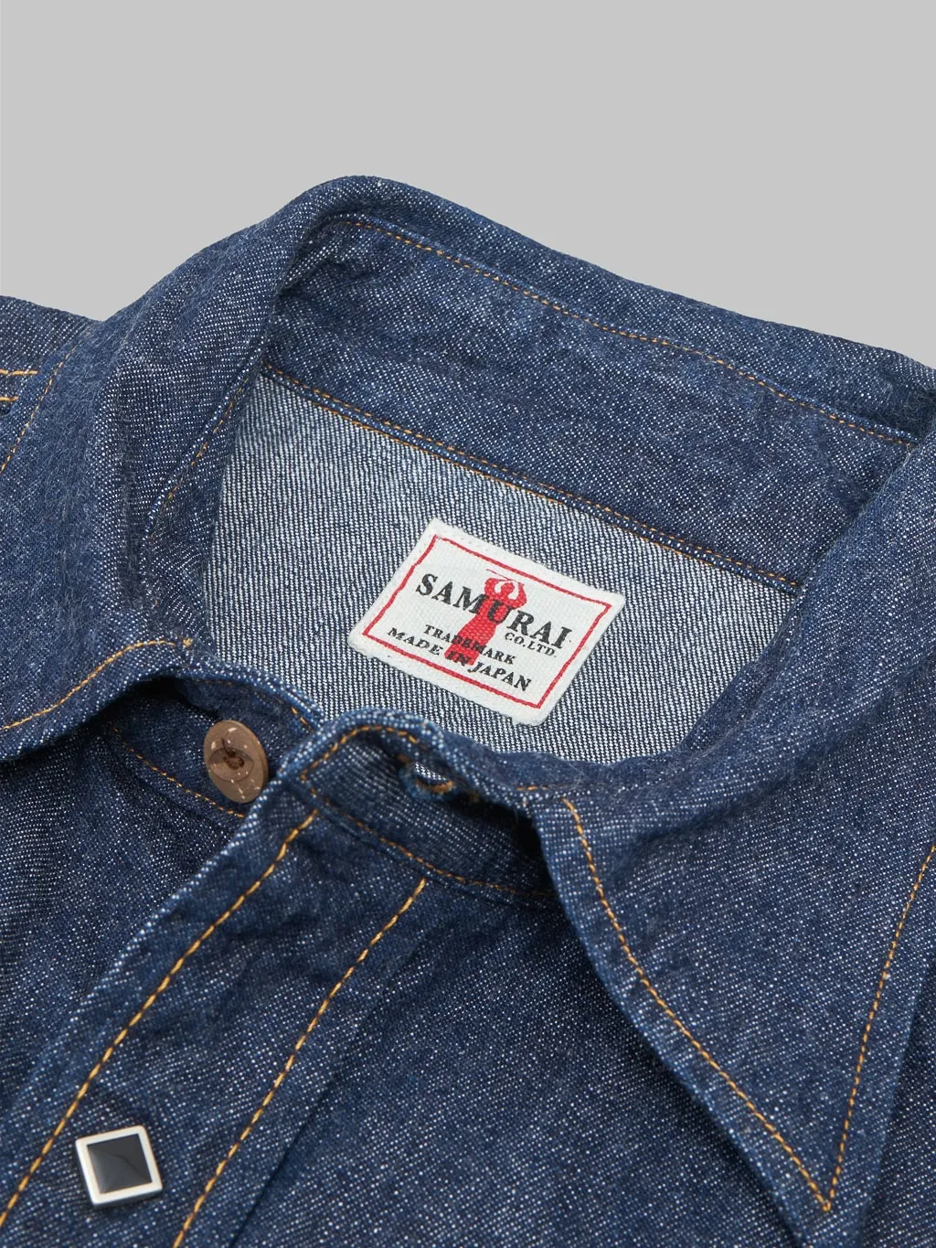 Samurai Jeans 10oz "Hisho SWD-L02" Selvedge Western Denim Shirt