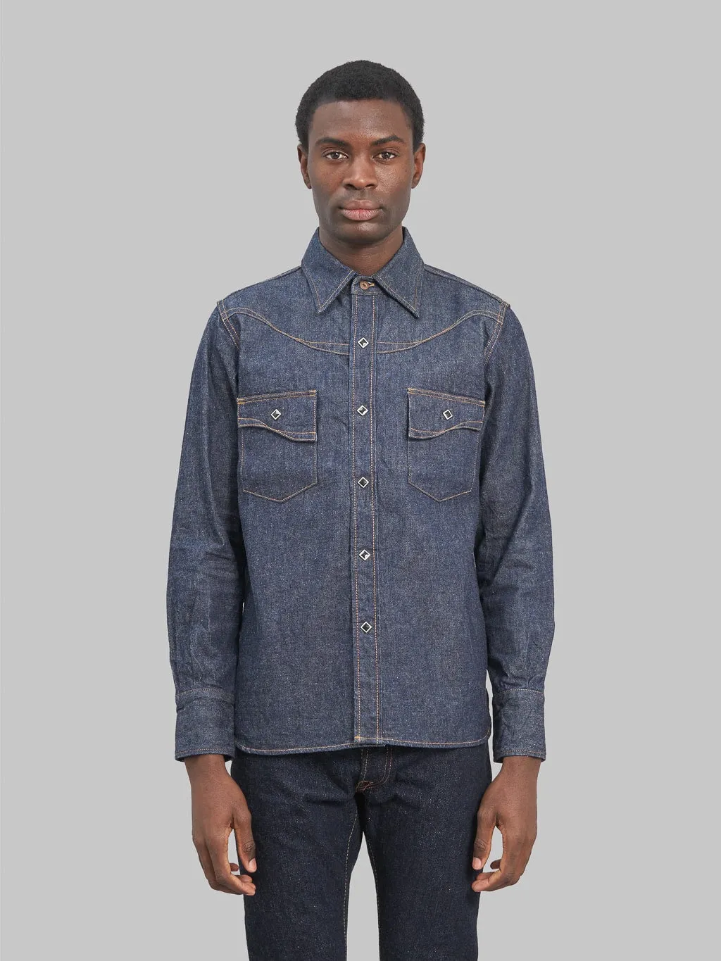 Samurai Jeans 10oz "Hisho SWD-L02" Selvedge Western Denim Shirt