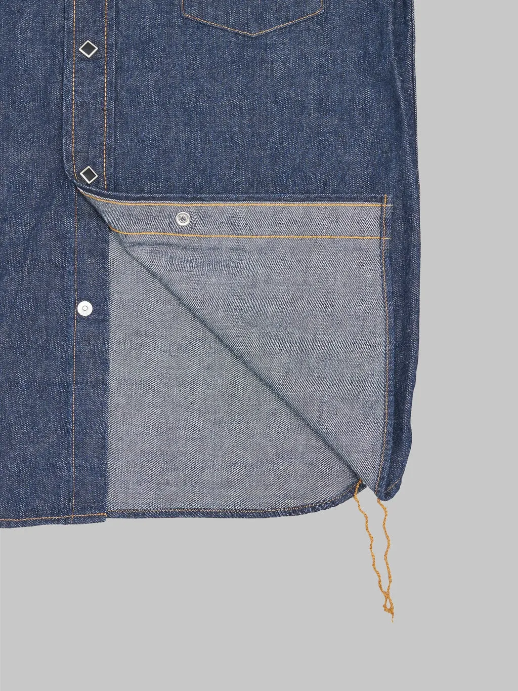 Samurai Jeans 10oz "Hisho SWD-L02" Selvedge Western Denim Shirt