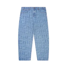 Scorpion Denim Jeans, Washed Indigo