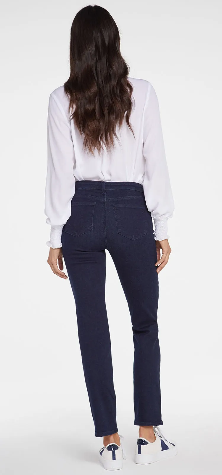 Sheri Slim Jeans Mediumblauw Premium Denim (Tall) | Quinn