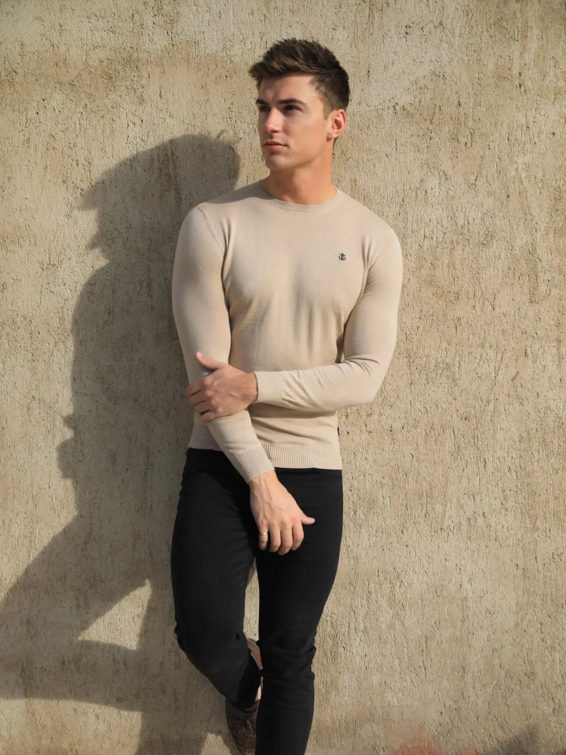 Sudbury Knitted Jumper - Tan