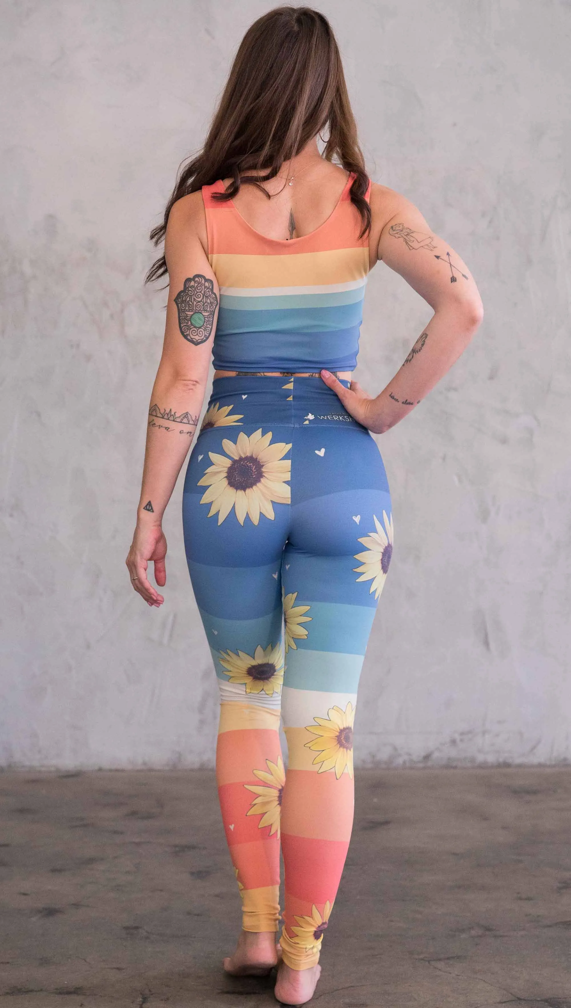 Sunflowers - Athleisure Leggings