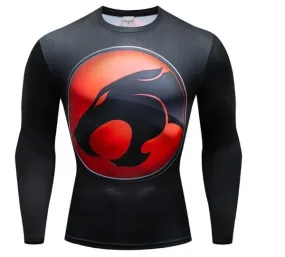 Thundercats Premium Long Sleeve Compression Rashguard