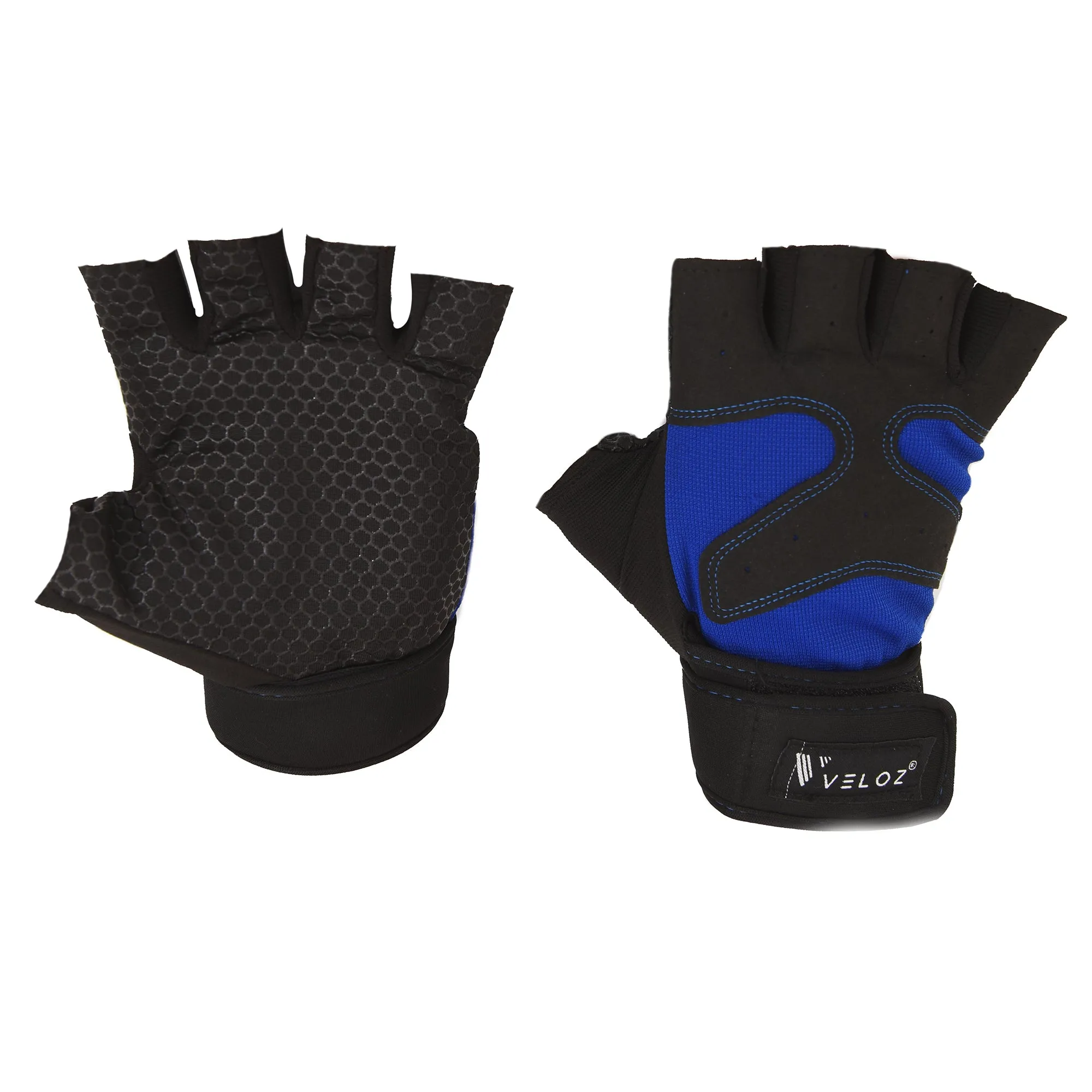 Veloz I Non-Slip Dots I Gym Gloves with Wrist Support