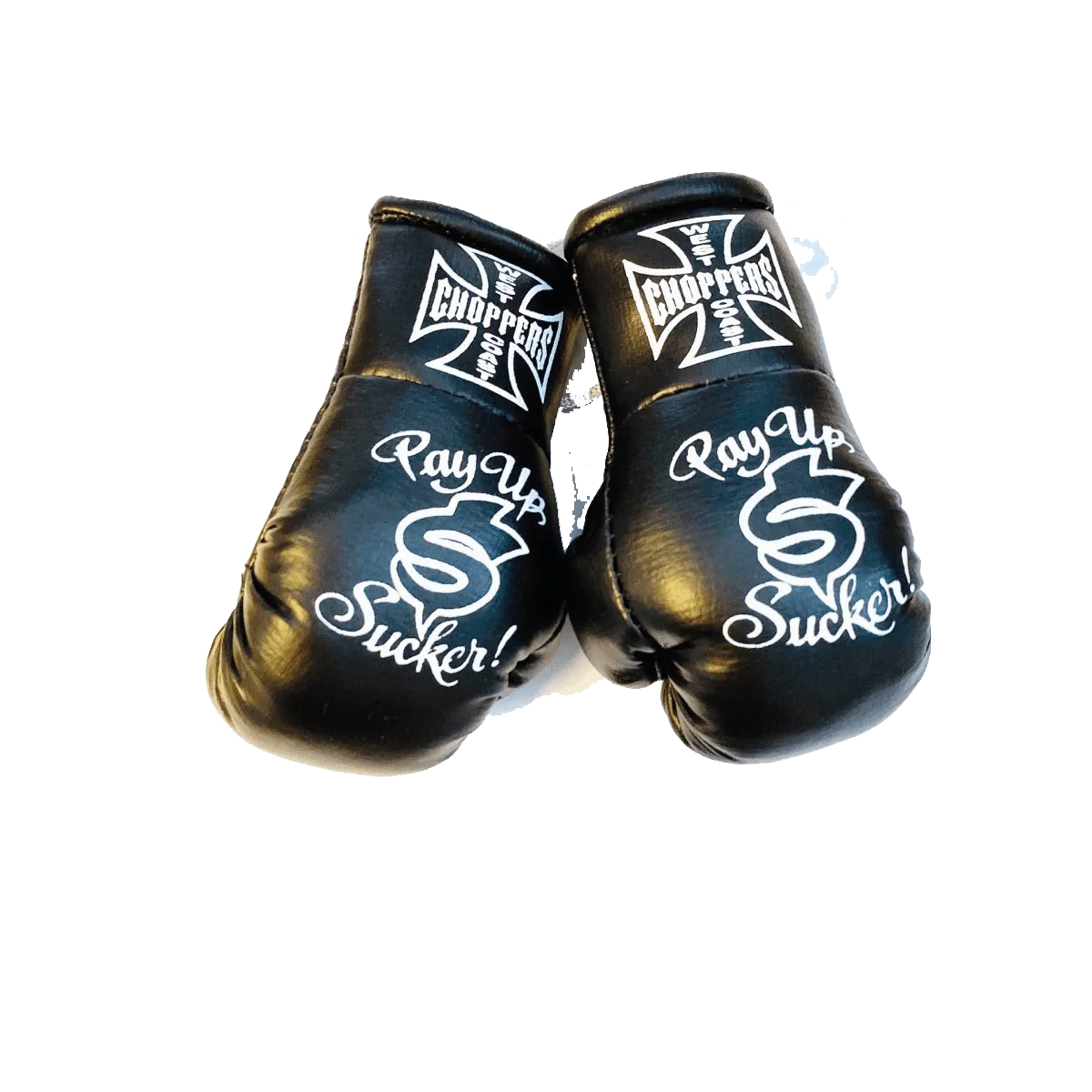 WCC - MINI BOXING GLOVES PAY UP SUCKER - Black