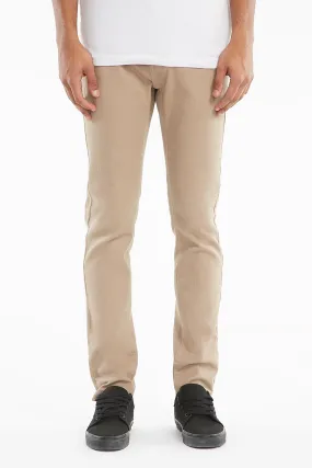 West 49 Guys Skinny Bull Denim Khaki Jeans