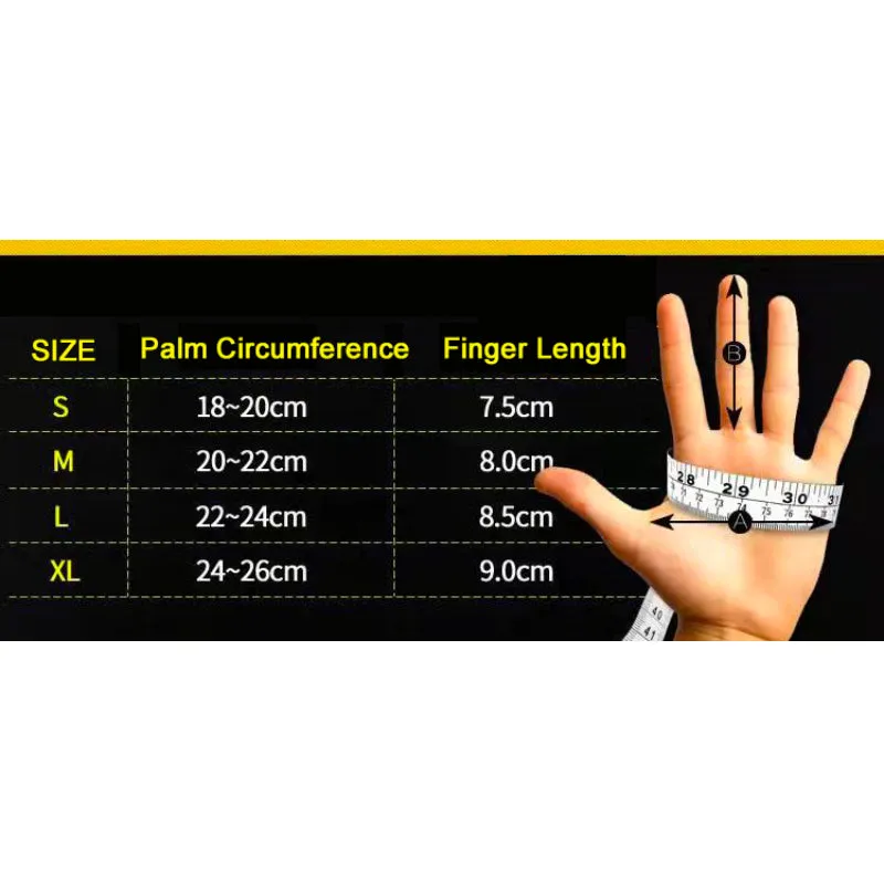 With Impact Protection and Vibration Absorption Men Safety Gloves