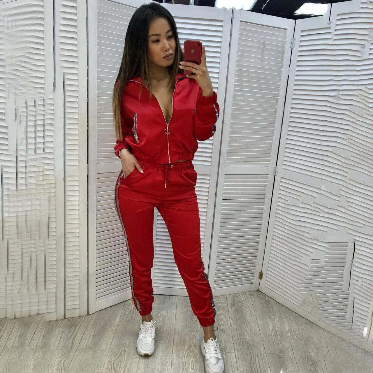 Women's sports and leisure Tracksuits