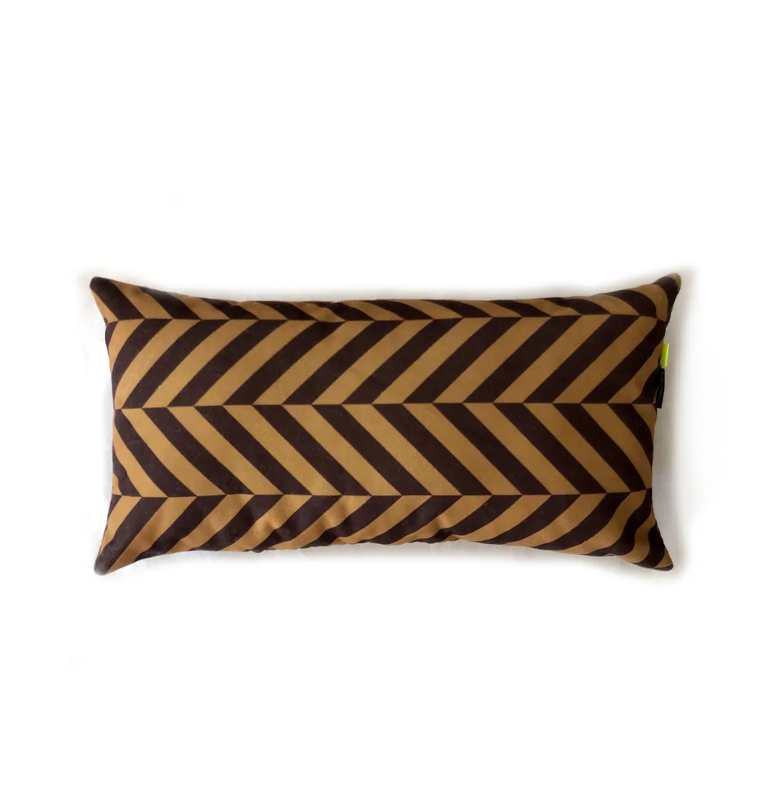 Zig Zag | Velvet Cushion